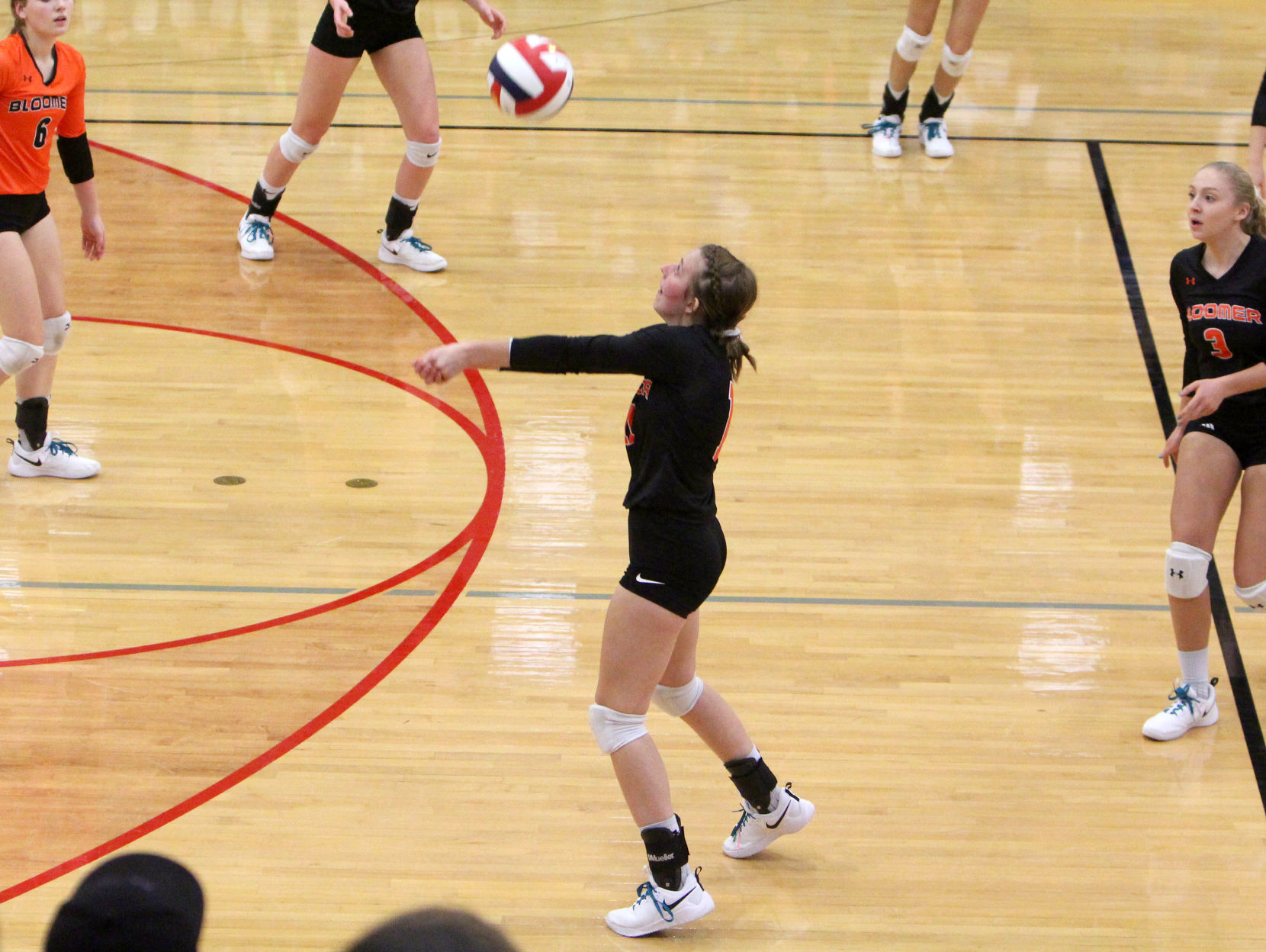 Bloomer volleyball vs Mosinee 10-27-18